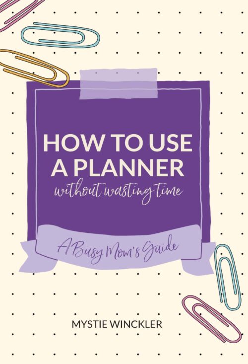 How to Use a Planner Front Cover